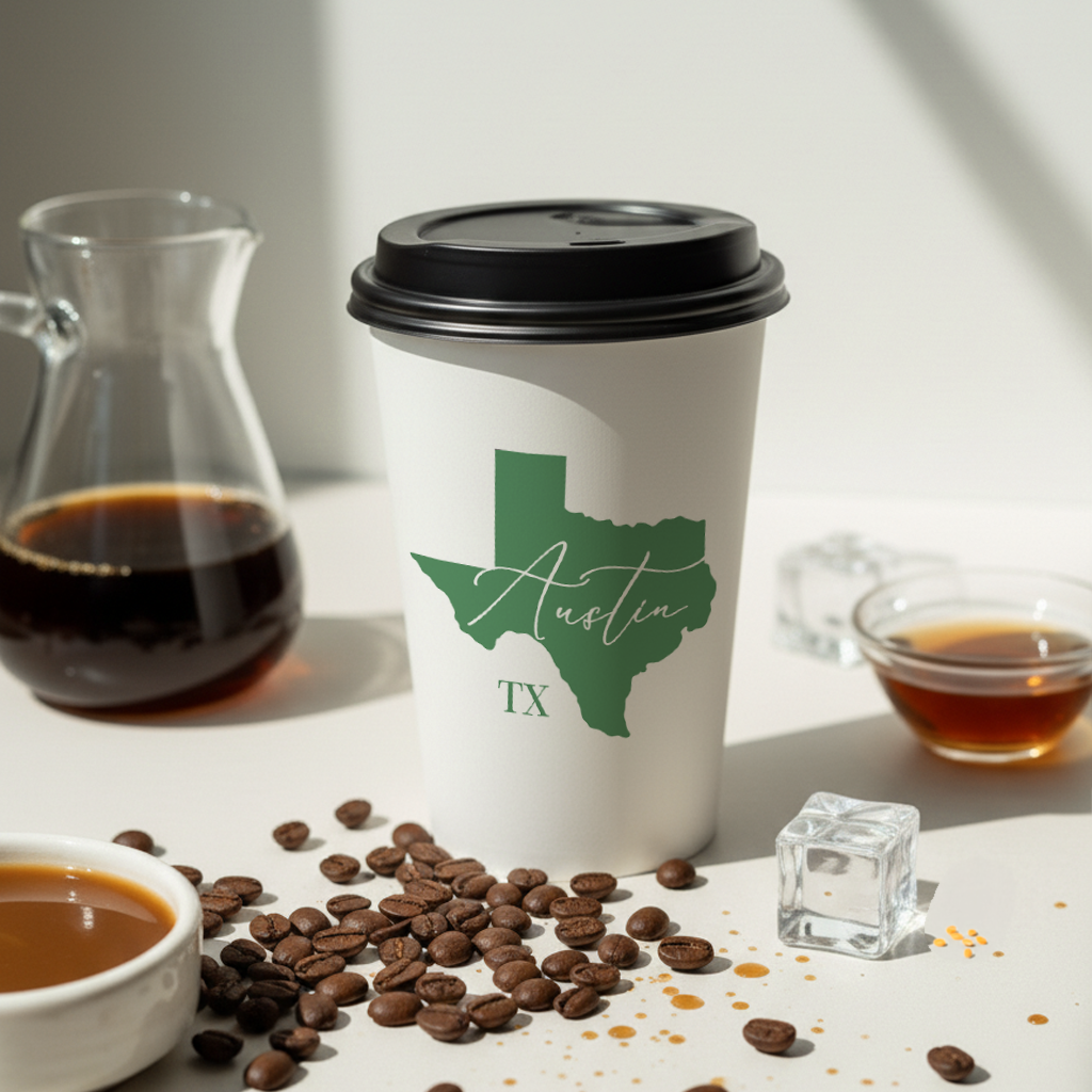 States Themed Coffee Cups