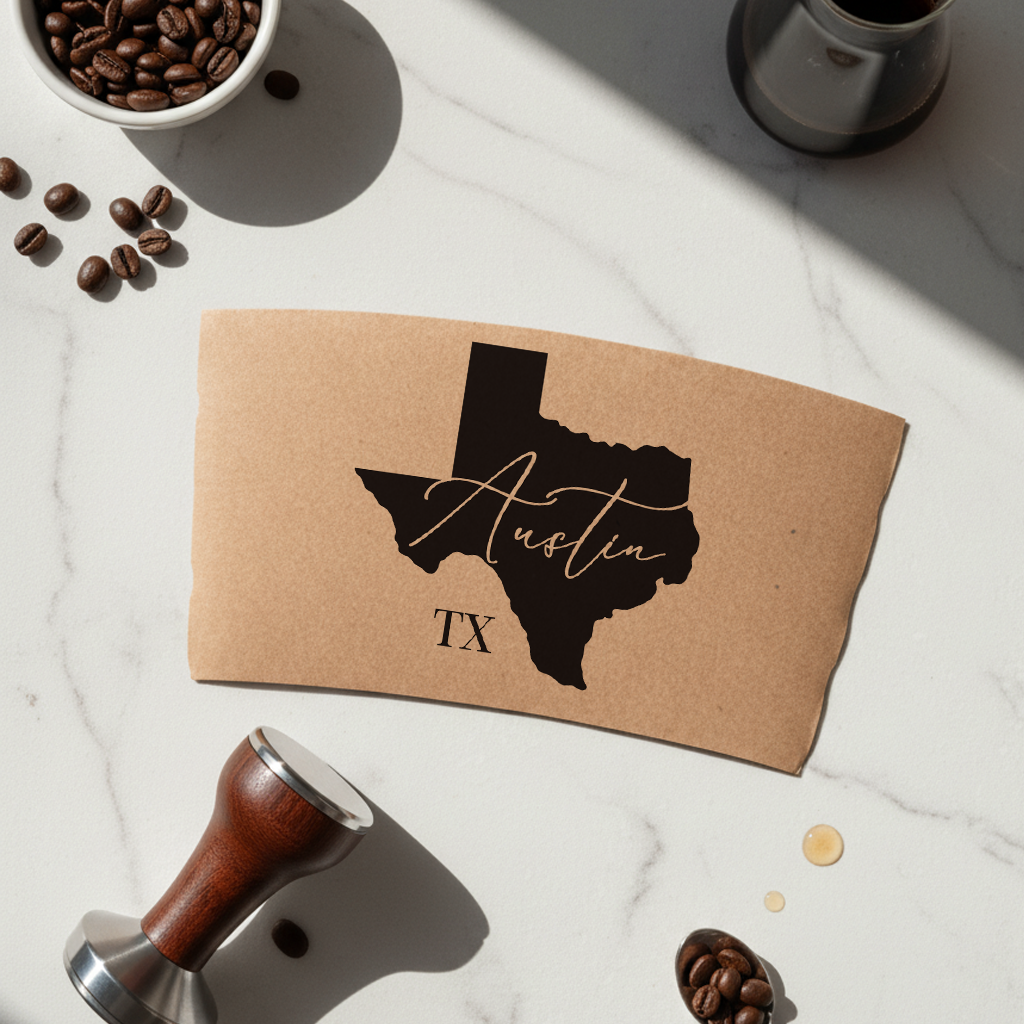 State Coffee Cup Sleeves