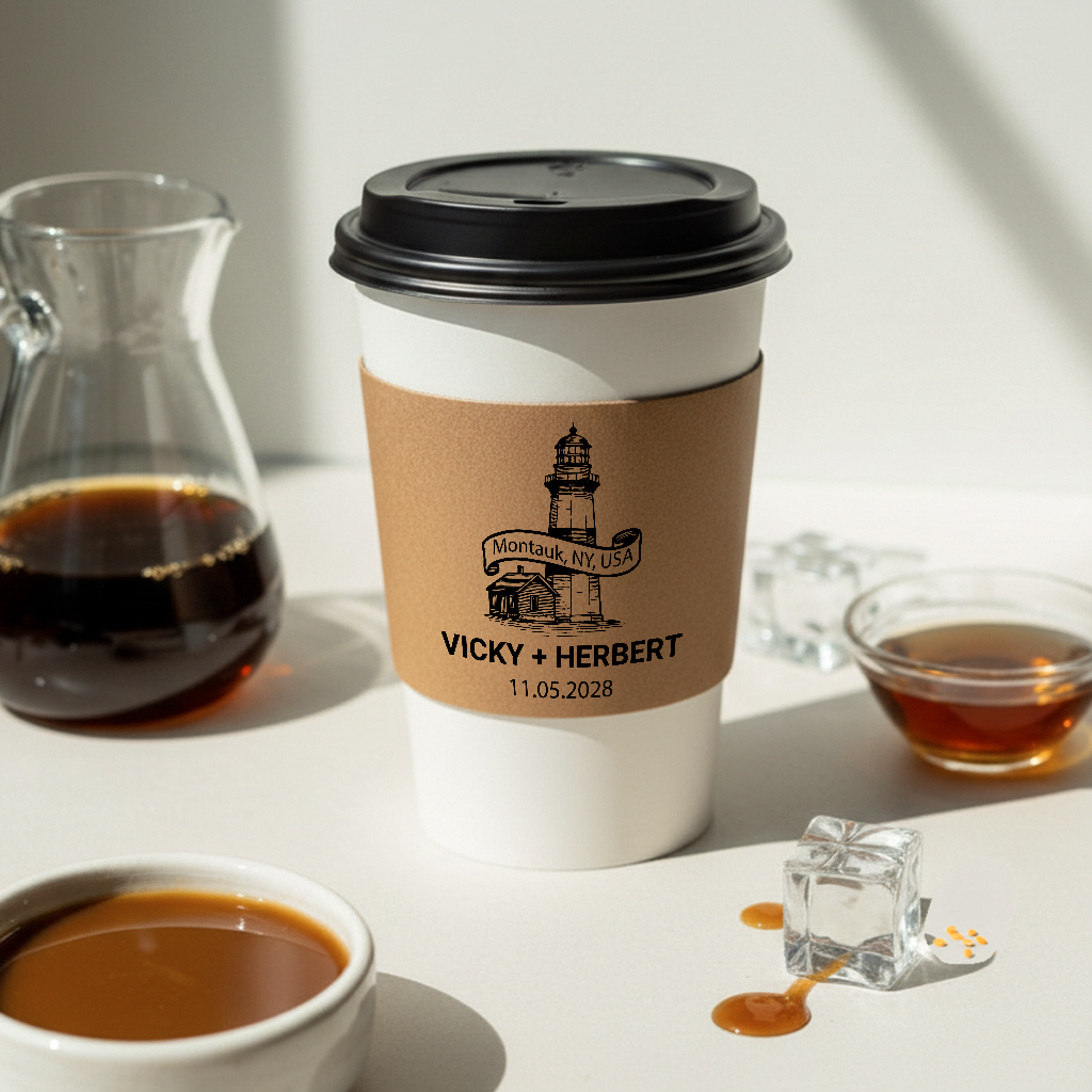 Nautical Themed Coffee Cup Sleeves