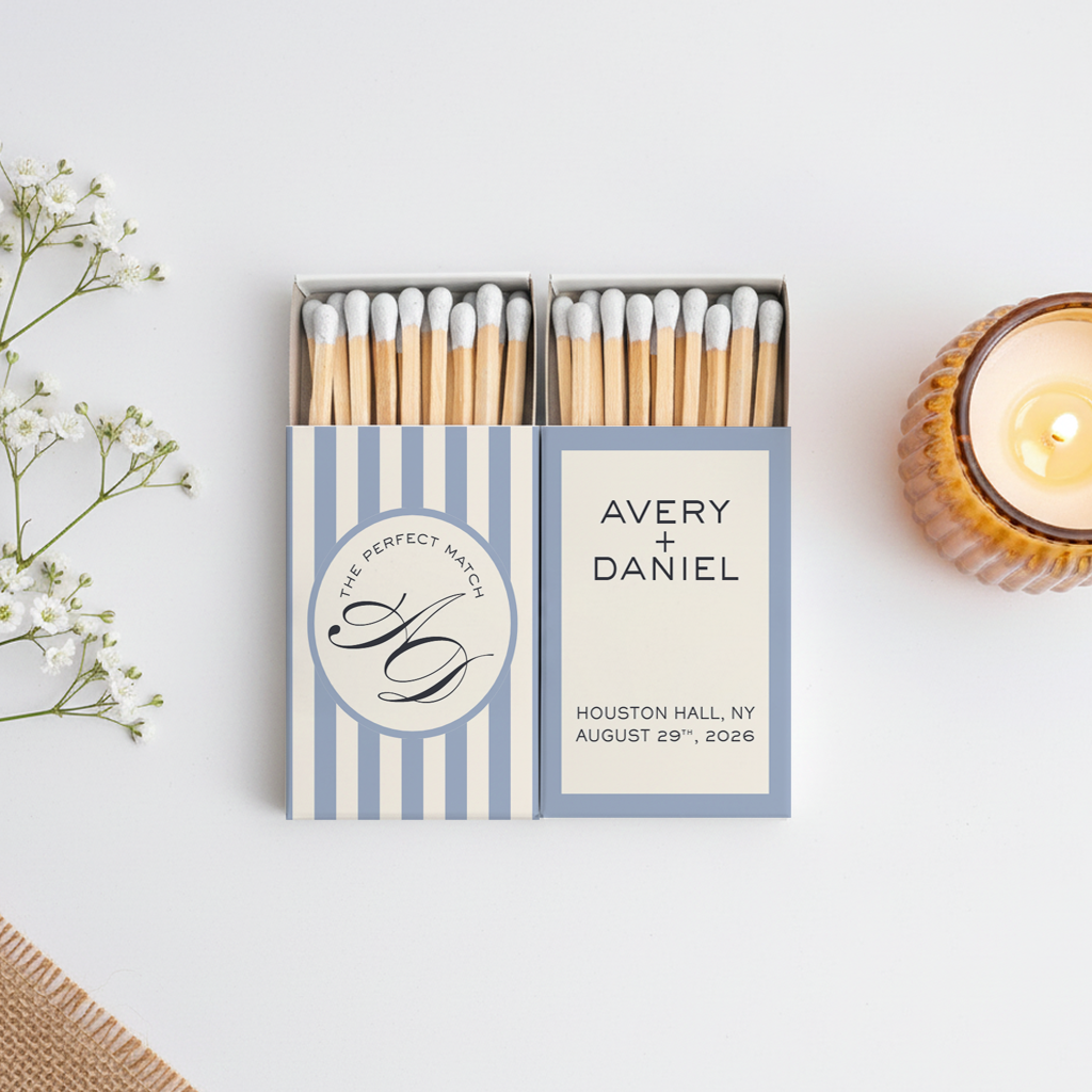 Custom Wedding Matchboxes
