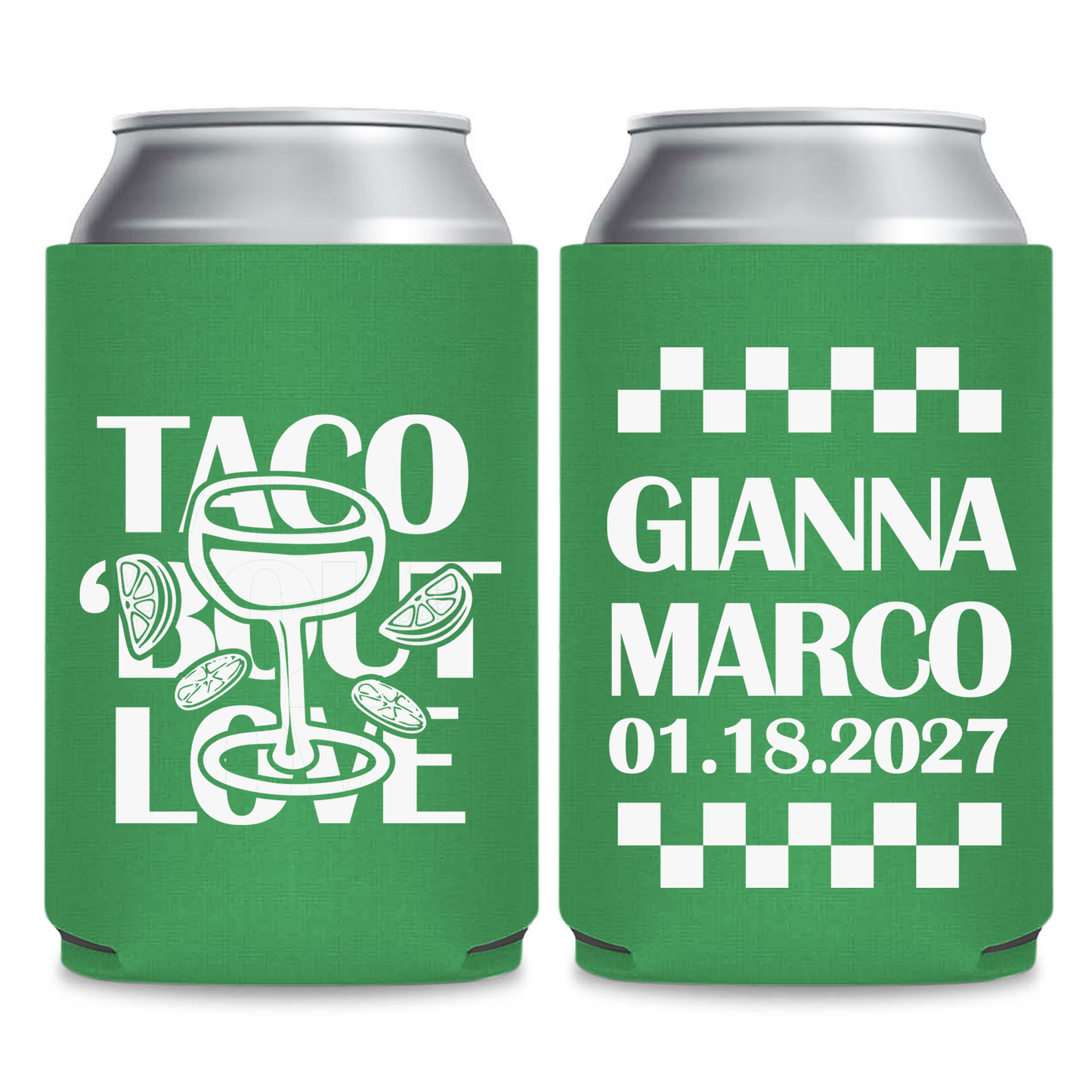 Fiesta Themed Can Coolers