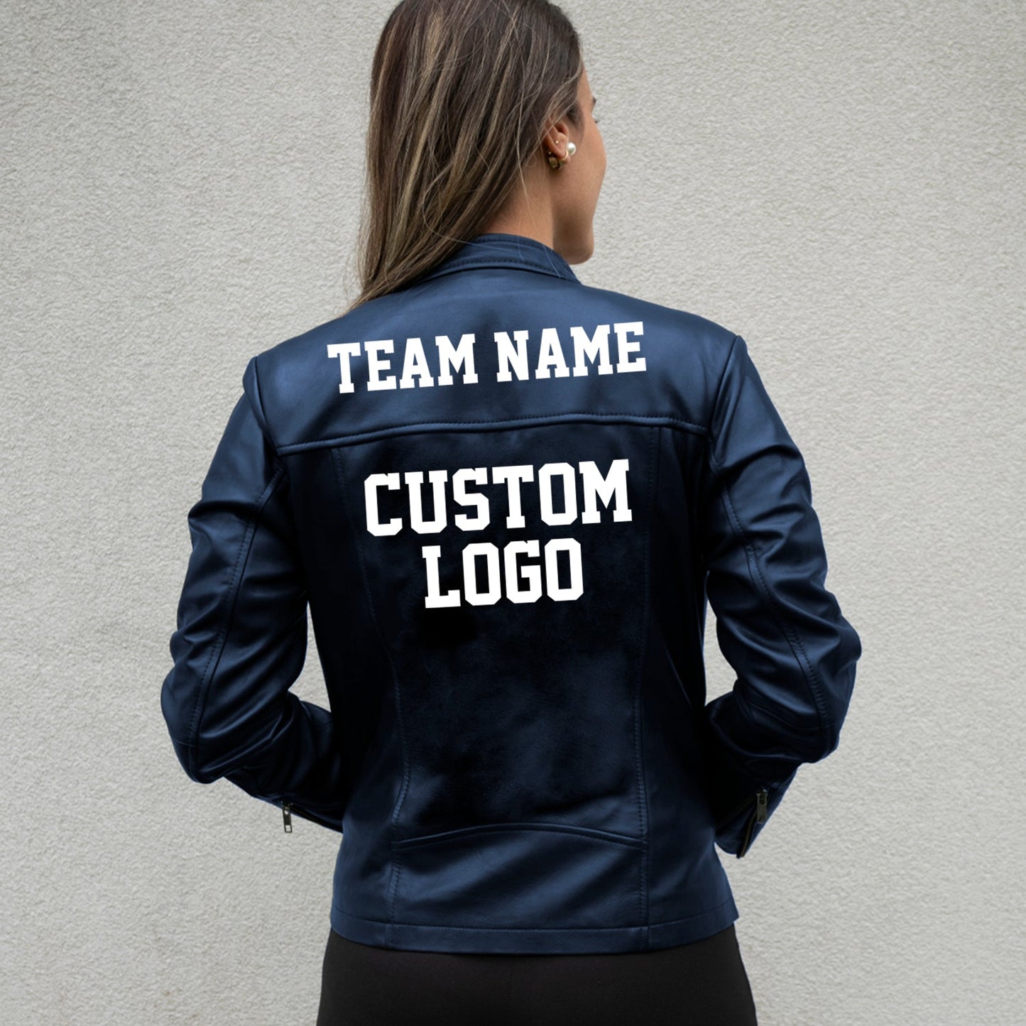 Personalized Game Day Leather Jacket