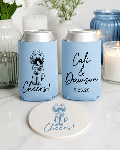 Pet Wedding Coasters