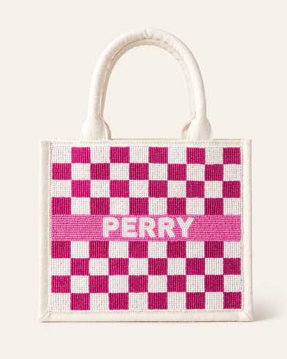 Custom Beaded Mini Tote