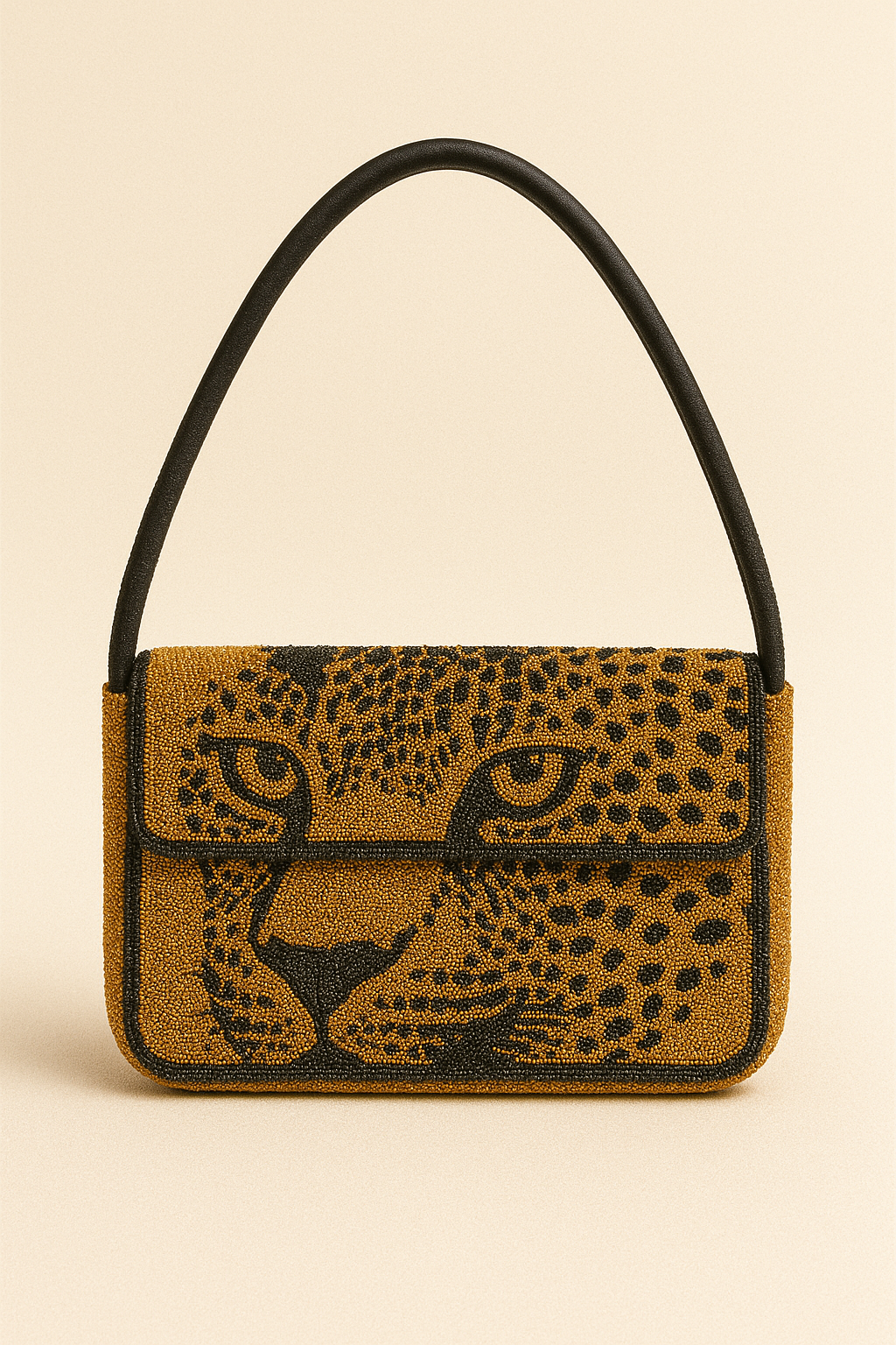 Handcrafted Cheetah Handbag
