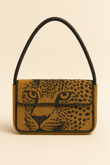 Handcrafted Cheetah Handbag