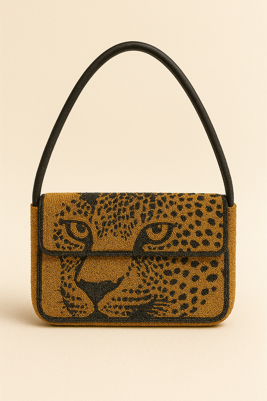 Handcrafted Cheetah Handbag