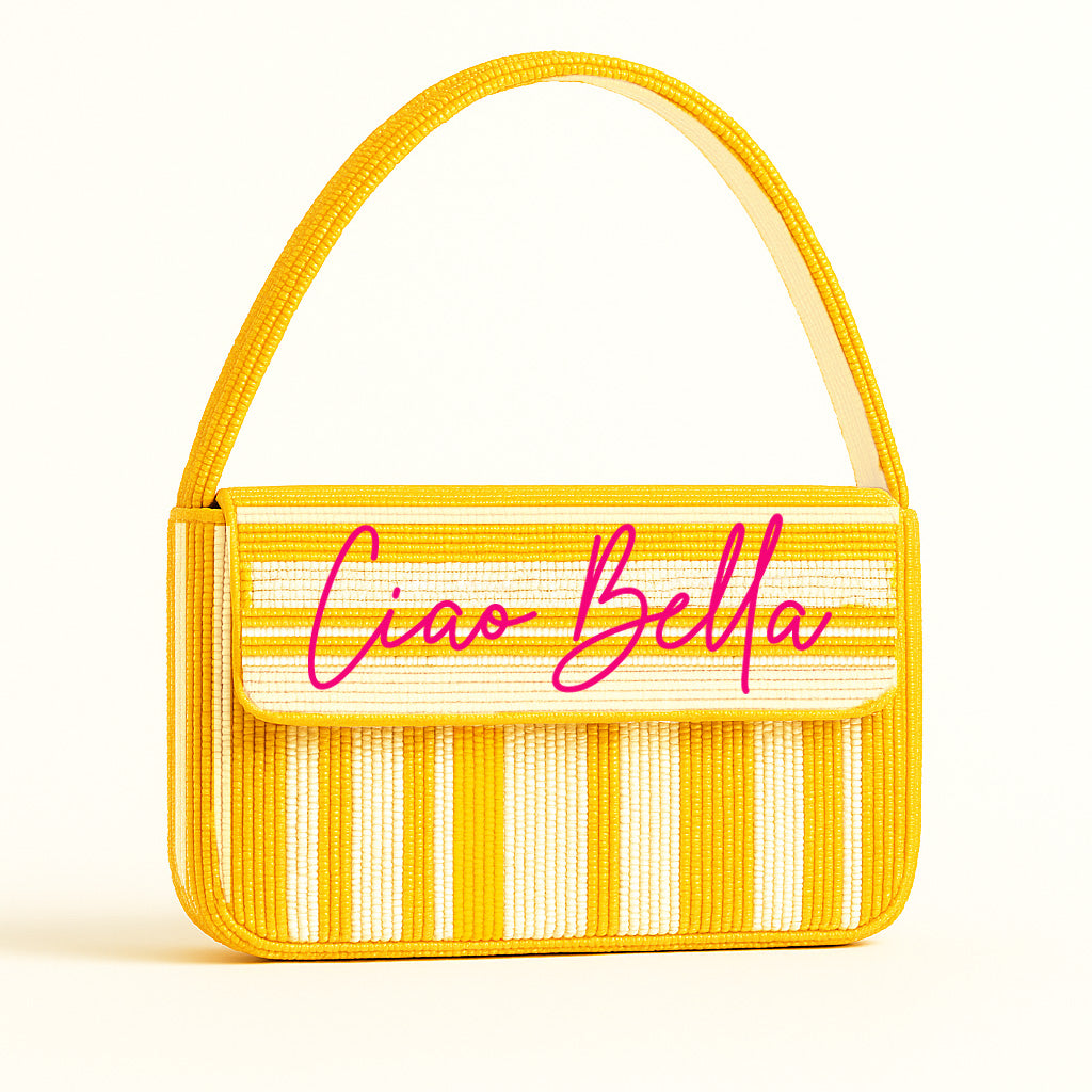 La Dolce Vita Beaded Bag