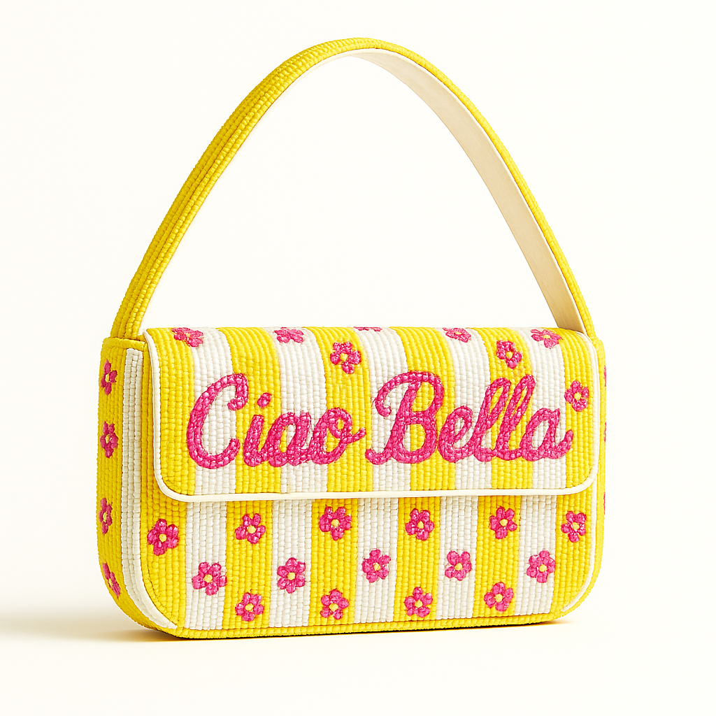 La Dolce Vita Beaded Bag