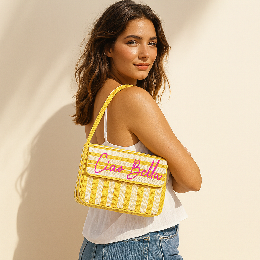 La Dolce Vita Beaded Bag