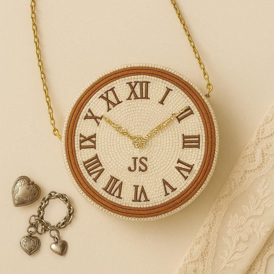 Clock Clutch Purse