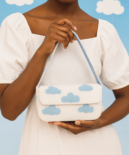 Beaded Cloud Purse