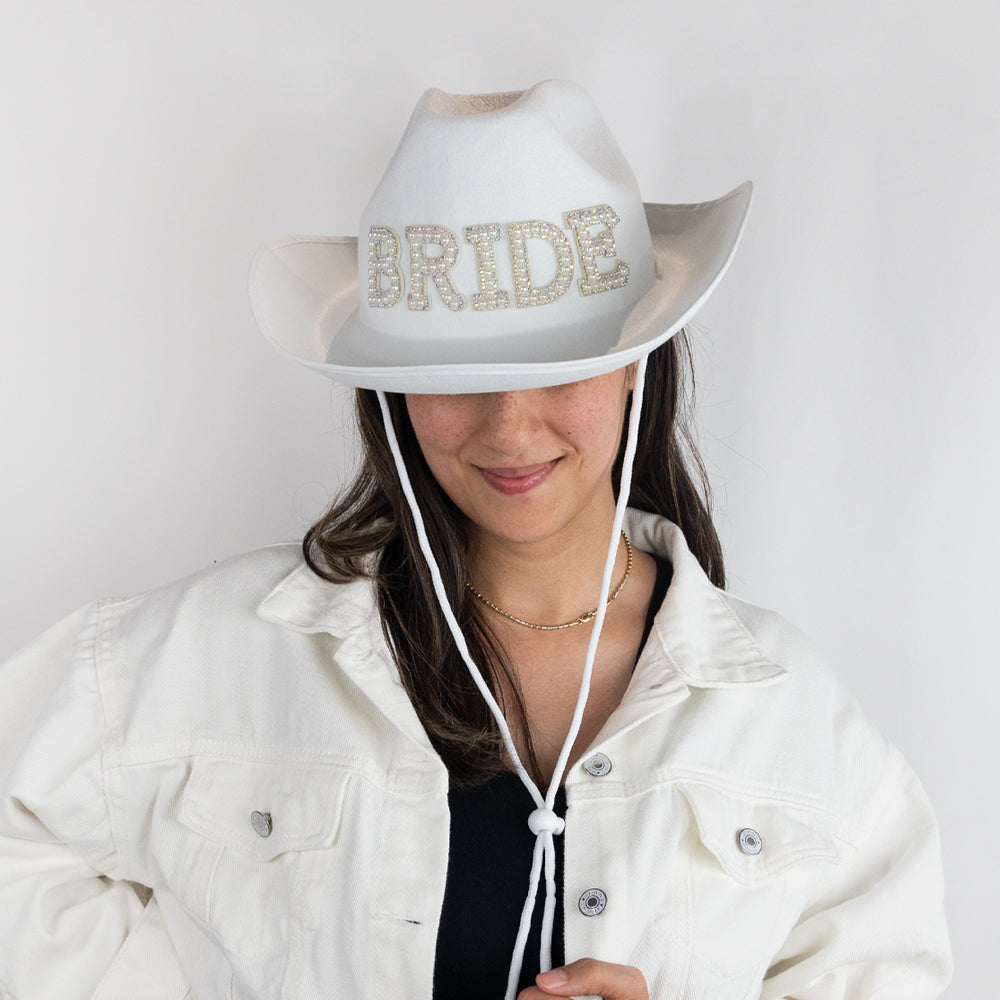 Cowboy Hat With Veil