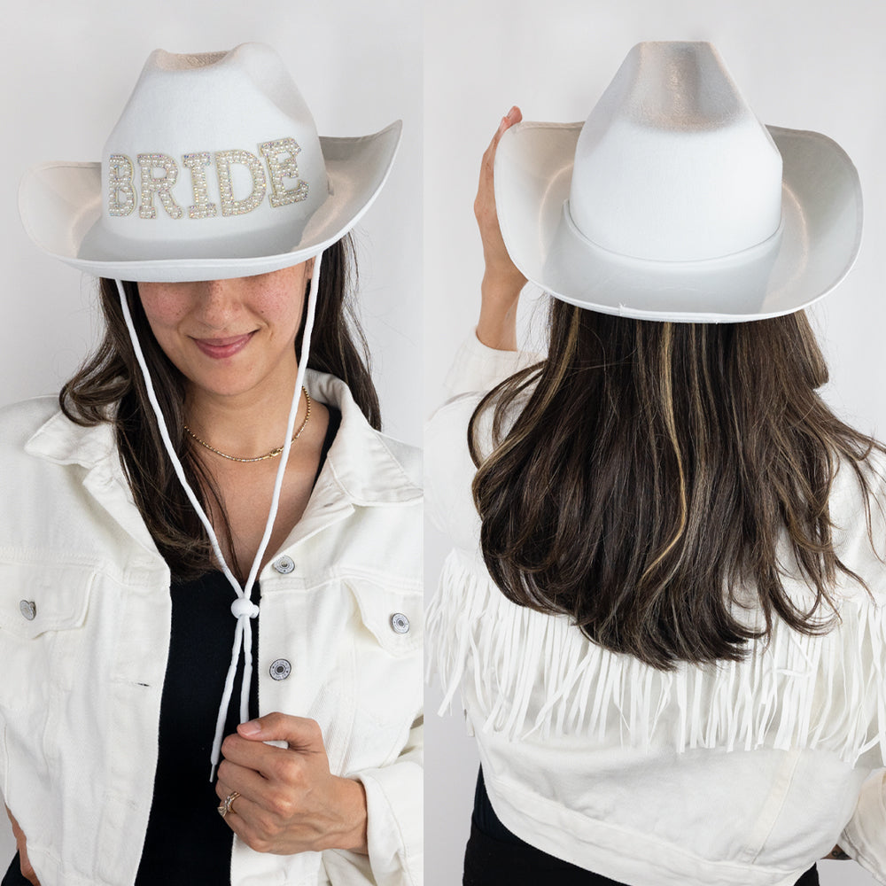 Cowboy Hat With Veil