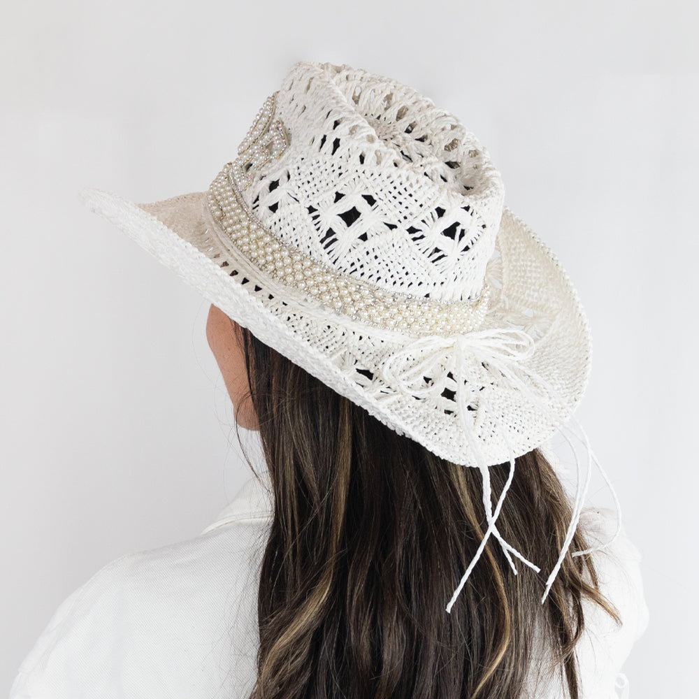 Cowboy Hat With Veil