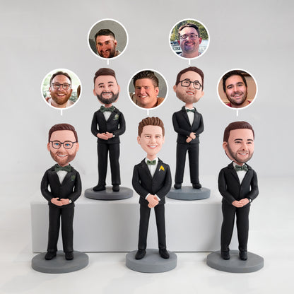 Personalized Groomsmen Bobblehead