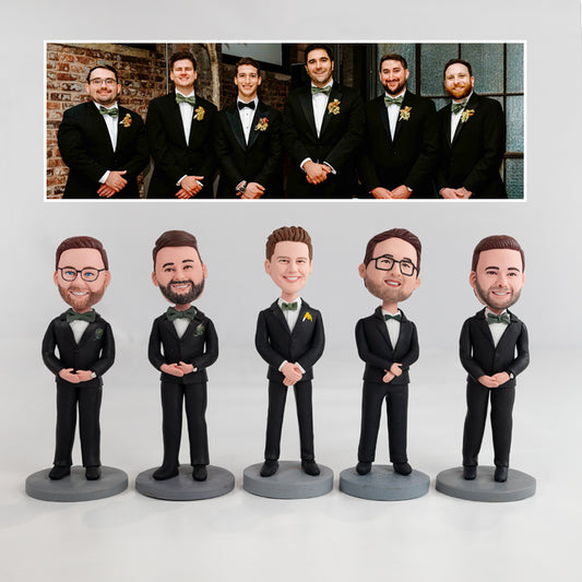 Personalized Groomsmen Bobbleheads