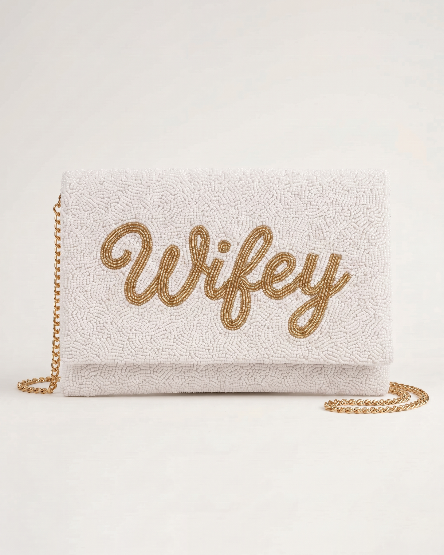 Custom Beaded Mrs Wedding Purse (HHFC)