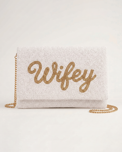 Custom Beaded Mrs Wedding Purse (HHFC)