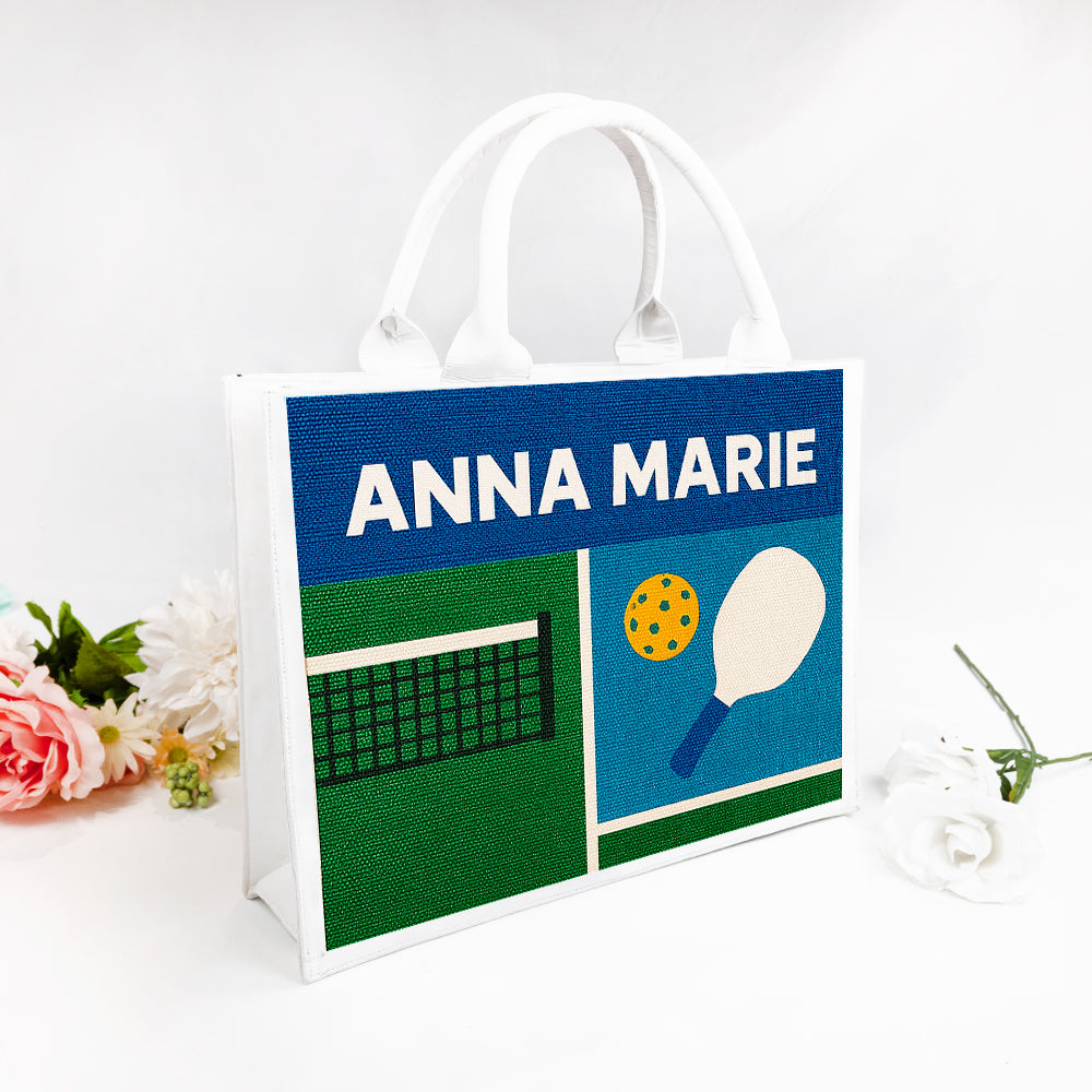 Personalized Pickleball Tote Bag