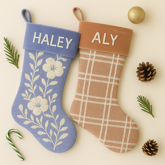 Personalized Beaded Stocking