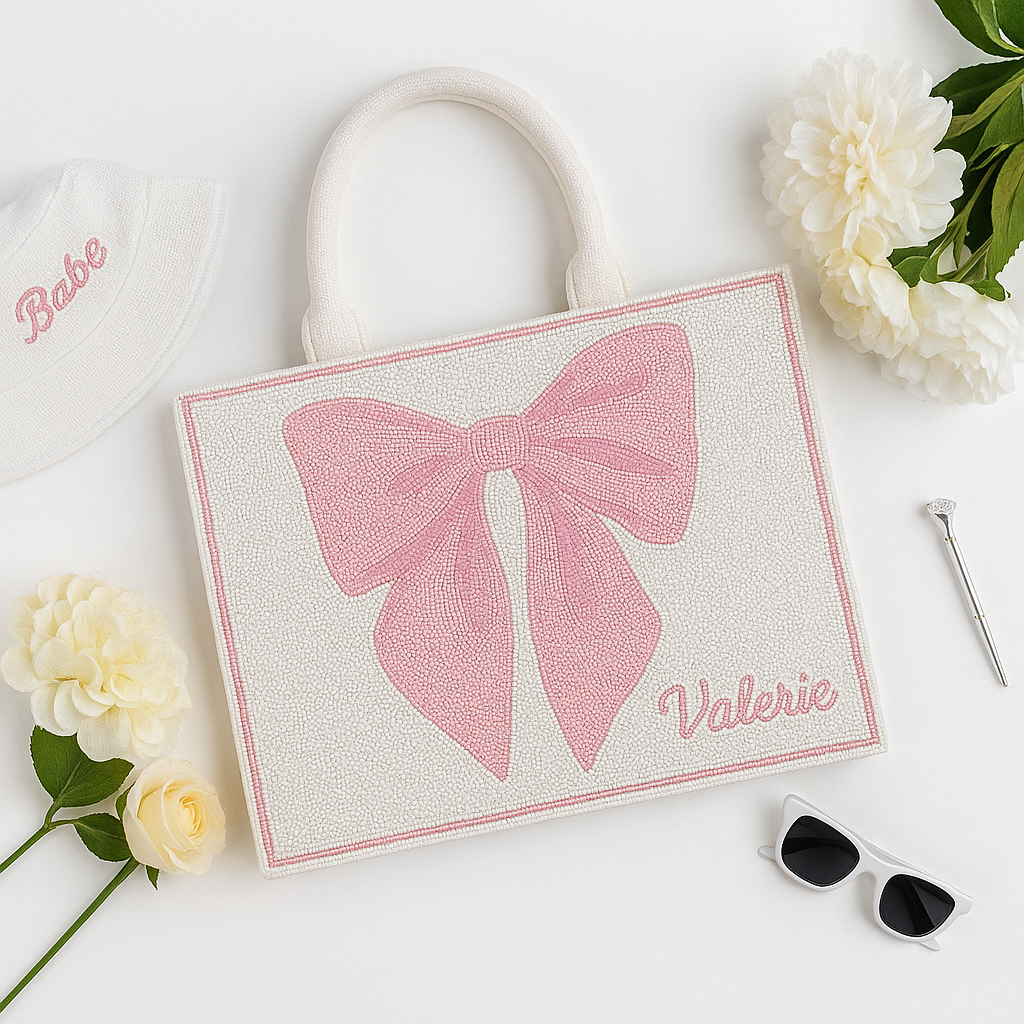 Rosé Bow Tote