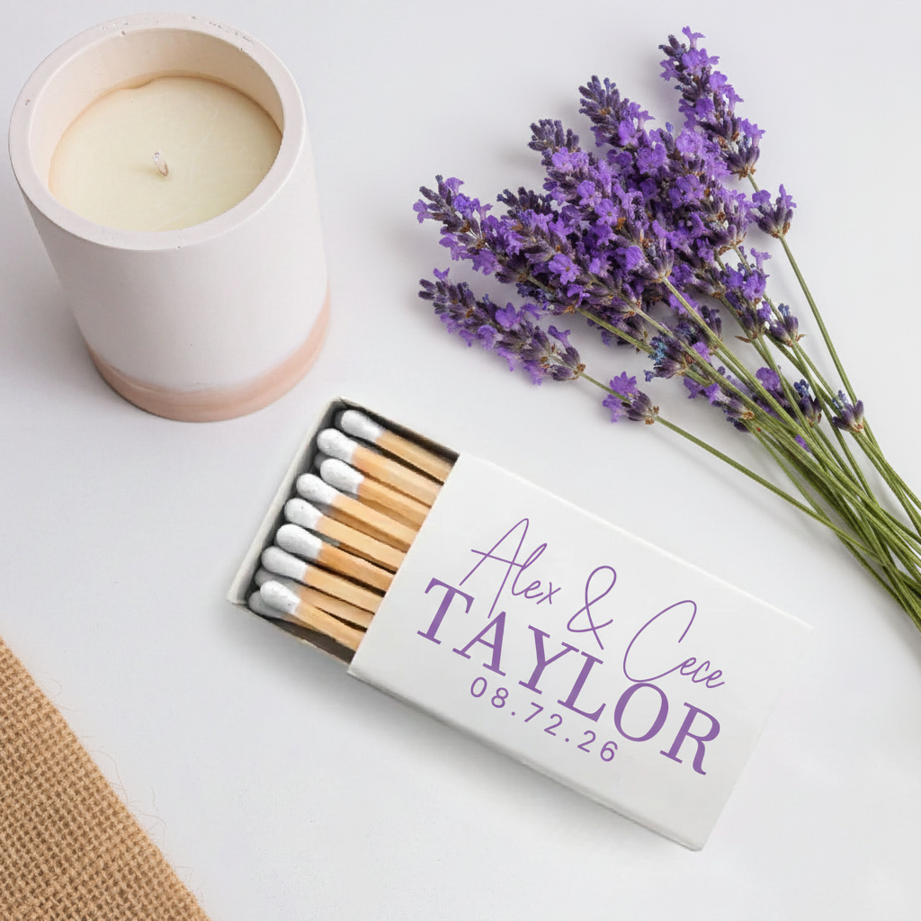 Custom Wedding Matchboxes