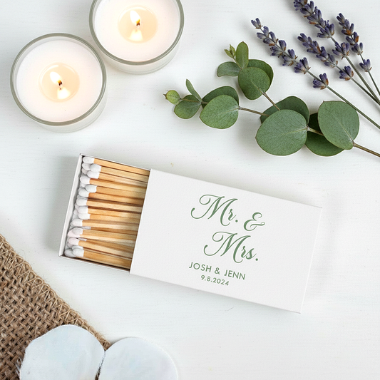 Personalized Match Sticks for Wedding (4)