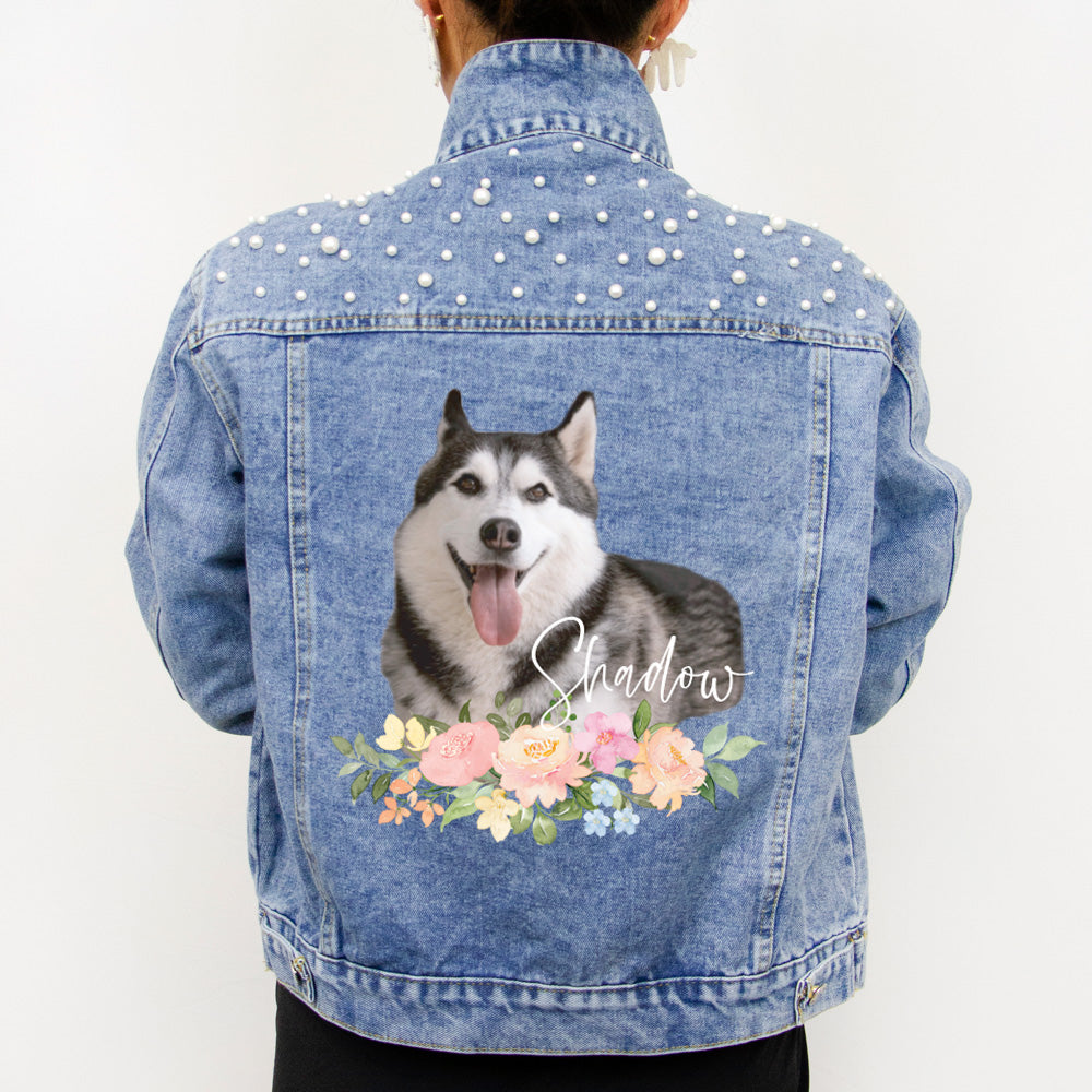 Pet Photo Denim Jacket