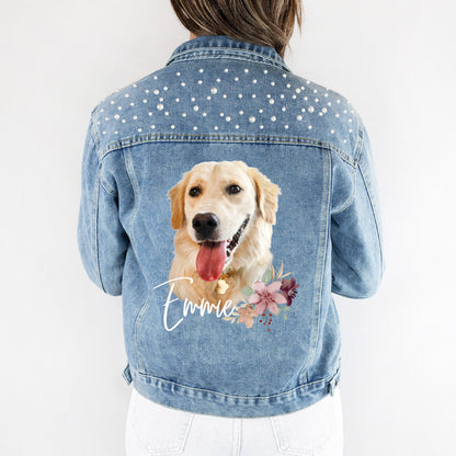 Pet Photo Denim Jacket