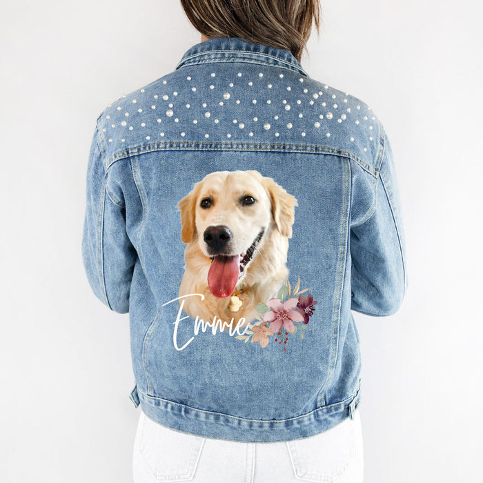 Pet Photo Denim Jacket