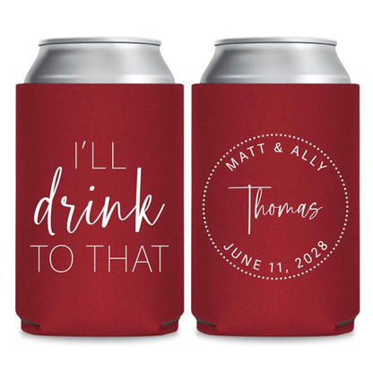 Drinking Themed Can Coolers