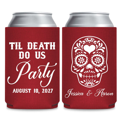 Seasonal Can Cooler Wedding Favors