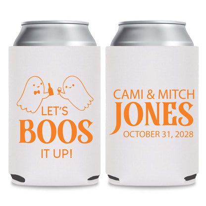 Seasonal Can Cooler Wedding Favors