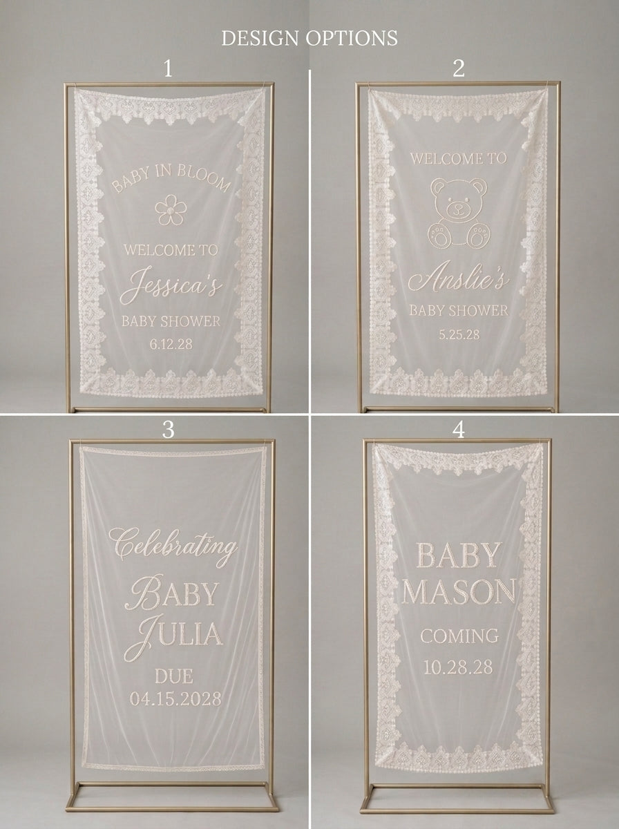 Personalized Baby Name Banner
