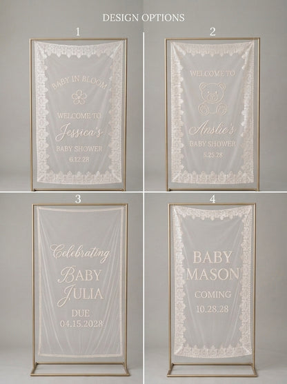 Personalized Baby Name Banner