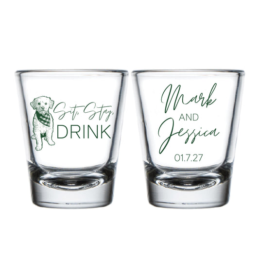 Custom Pet Shot Glasses (PR 198)
