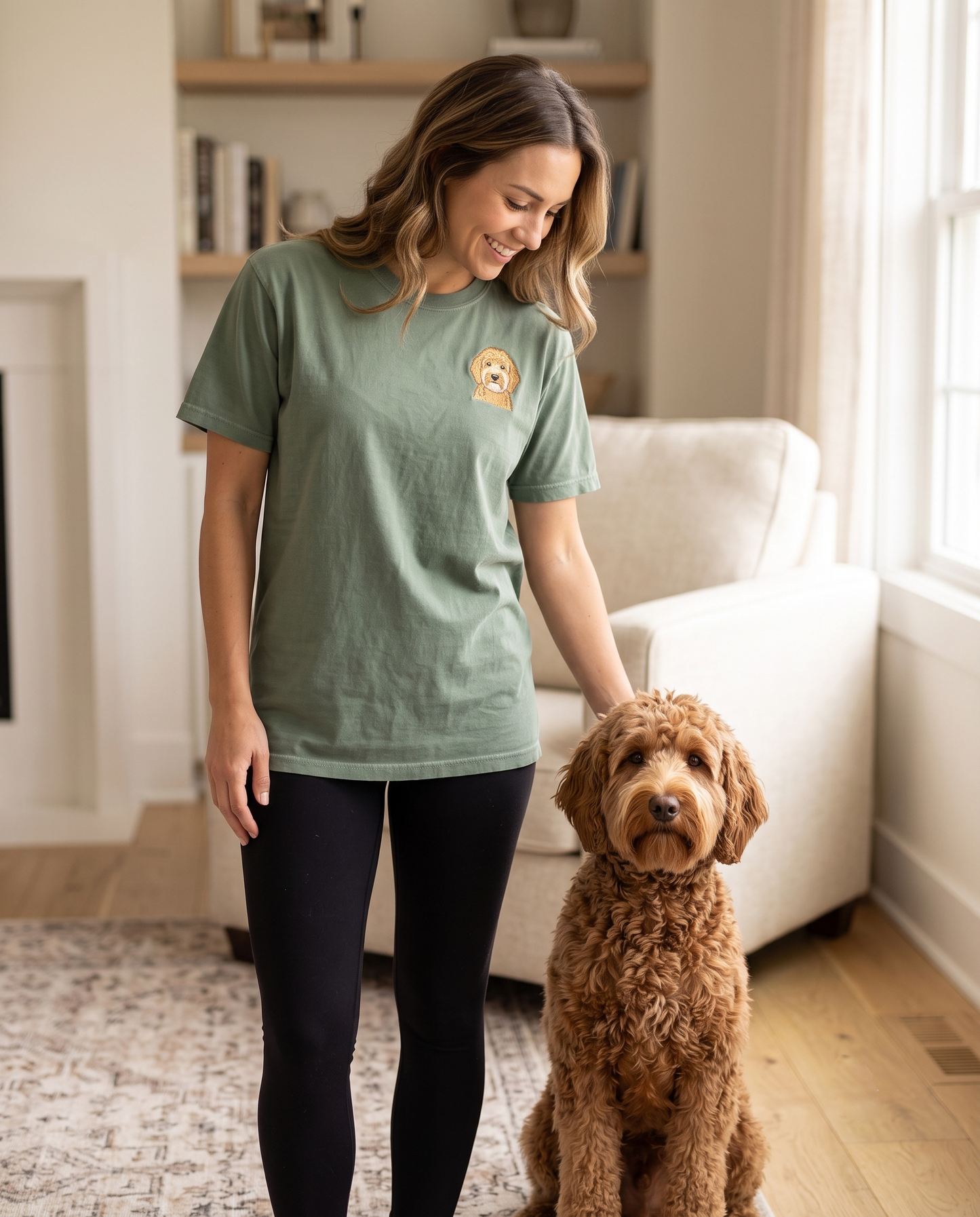 Custom Pet Embroidered Shirt