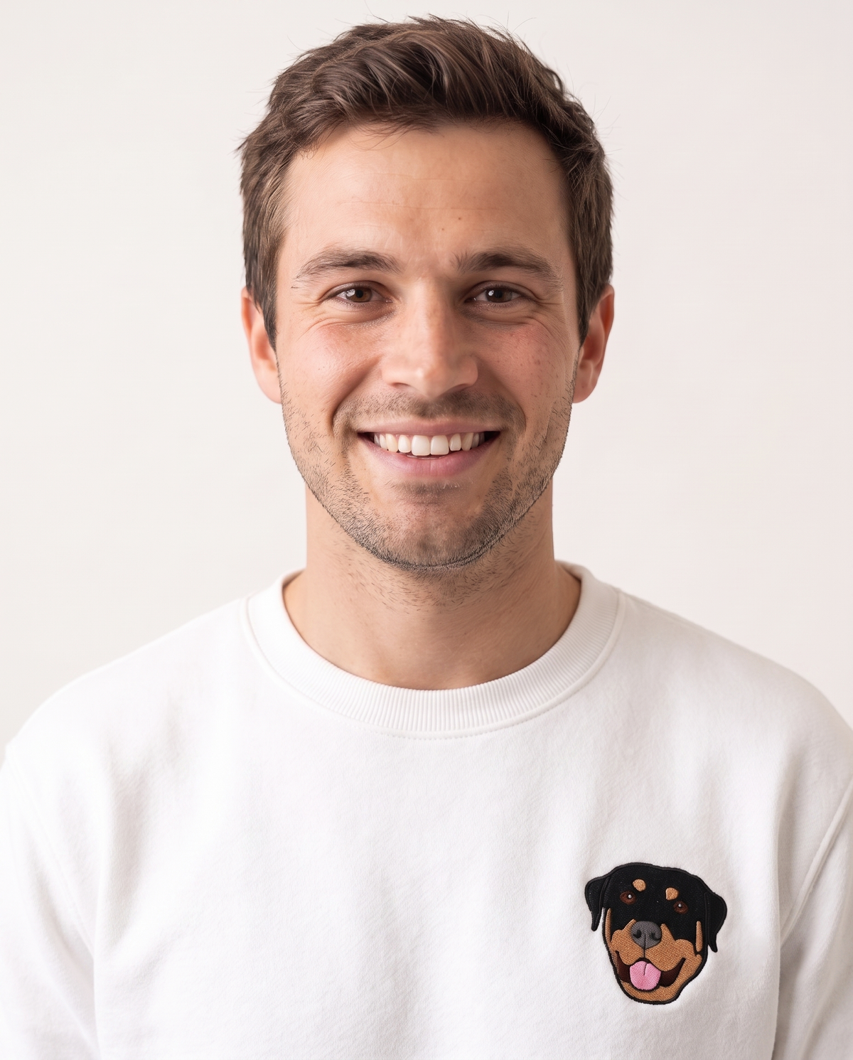 Custom Pet Embroidered Sweatshirt