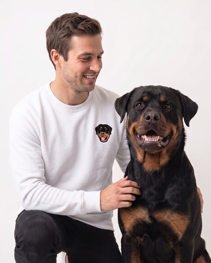 Custom Pet Embroidered Sweatshirt
