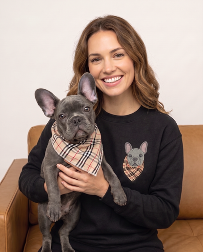 Custom Pet Embroidered Sweatshirt