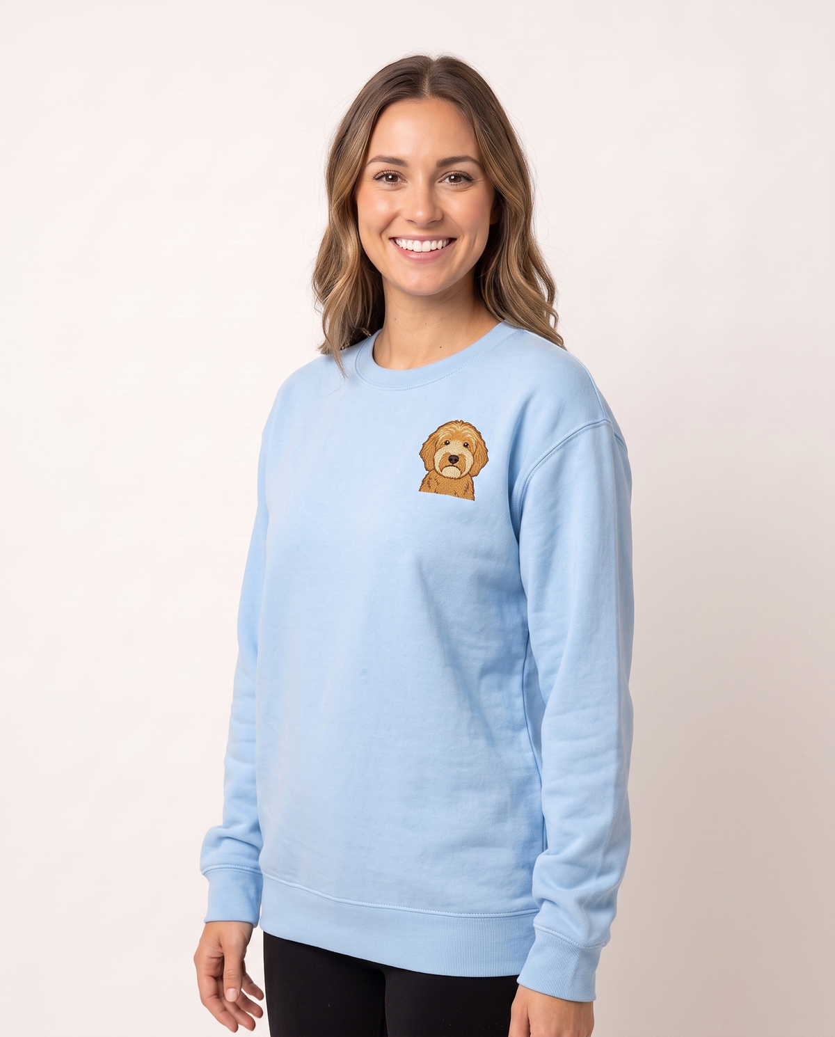 Custom Pet Embroidered Sweatshirt