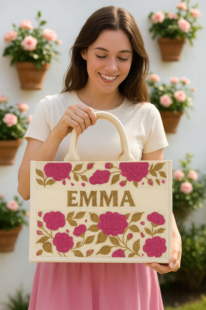 Rose Bloom Tote