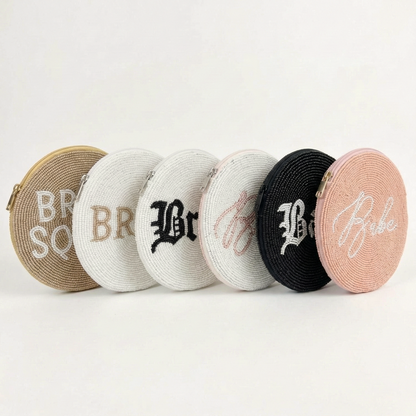 Beaded Bride Coin Purses
