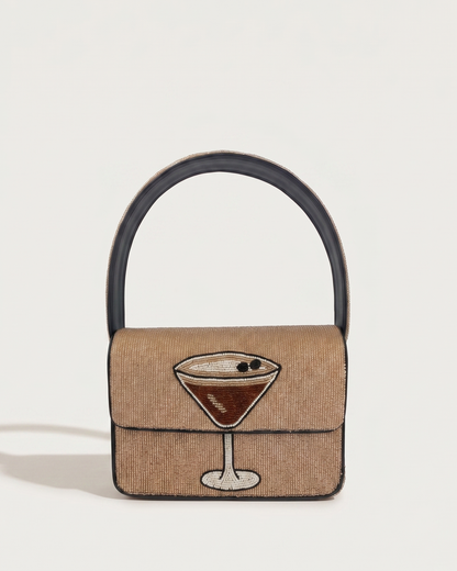 Espresso Martini Beaded Purse