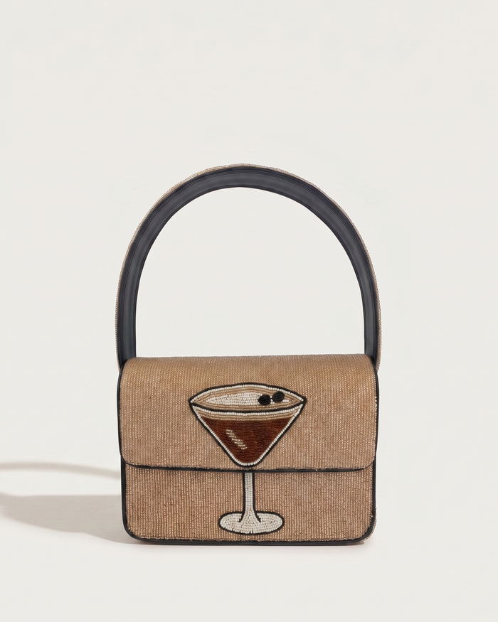 Espresso Martini Beaded Purse