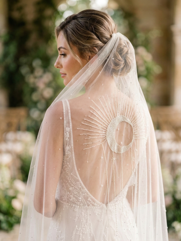 Celestial Wedding Veil