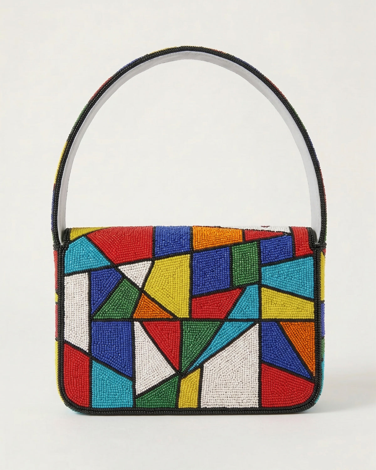 Ace of Hearts Beaded Handbag