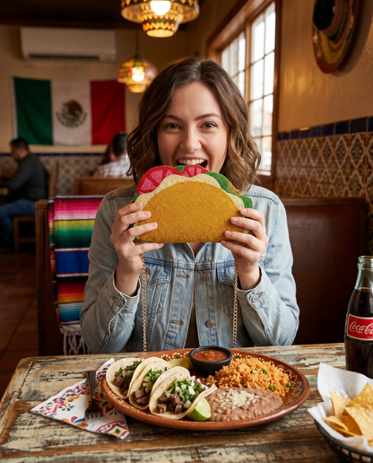 Taco Clutch Bag