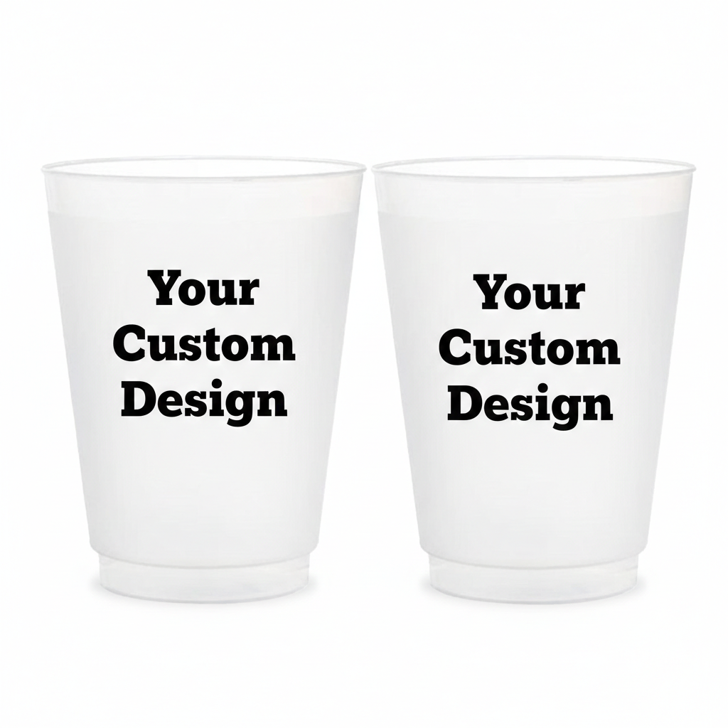 Custom Frosted Cups